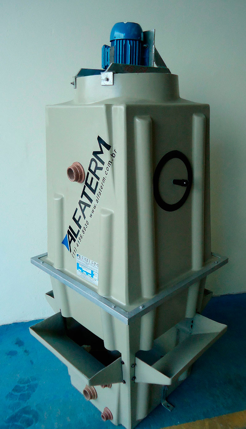 Torre de resfriamento para máquina de sorvete